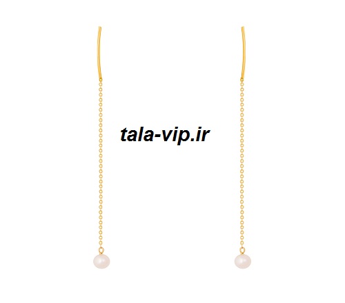 گوشواره مروارید طلا با قیمت