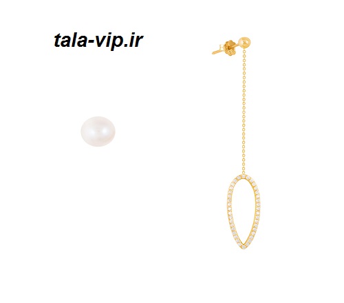 گوشواره طلا آویز جدید