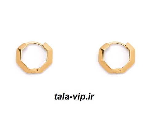 گوشواره حلقه ای ساده