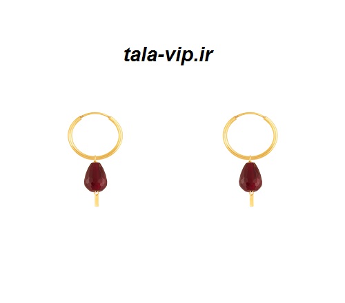 قیمت گوشواره اشکی طلا