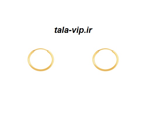 گوشواره حلقه ای ساده