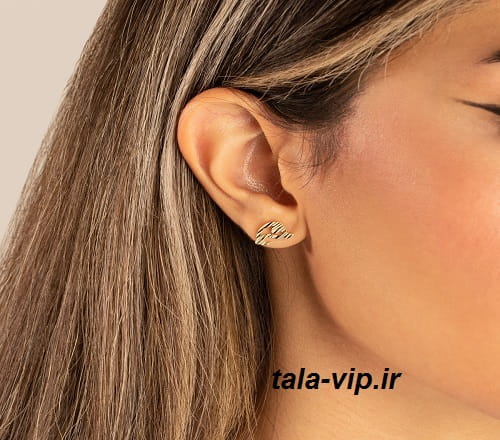 گوشواره طلا ترمه